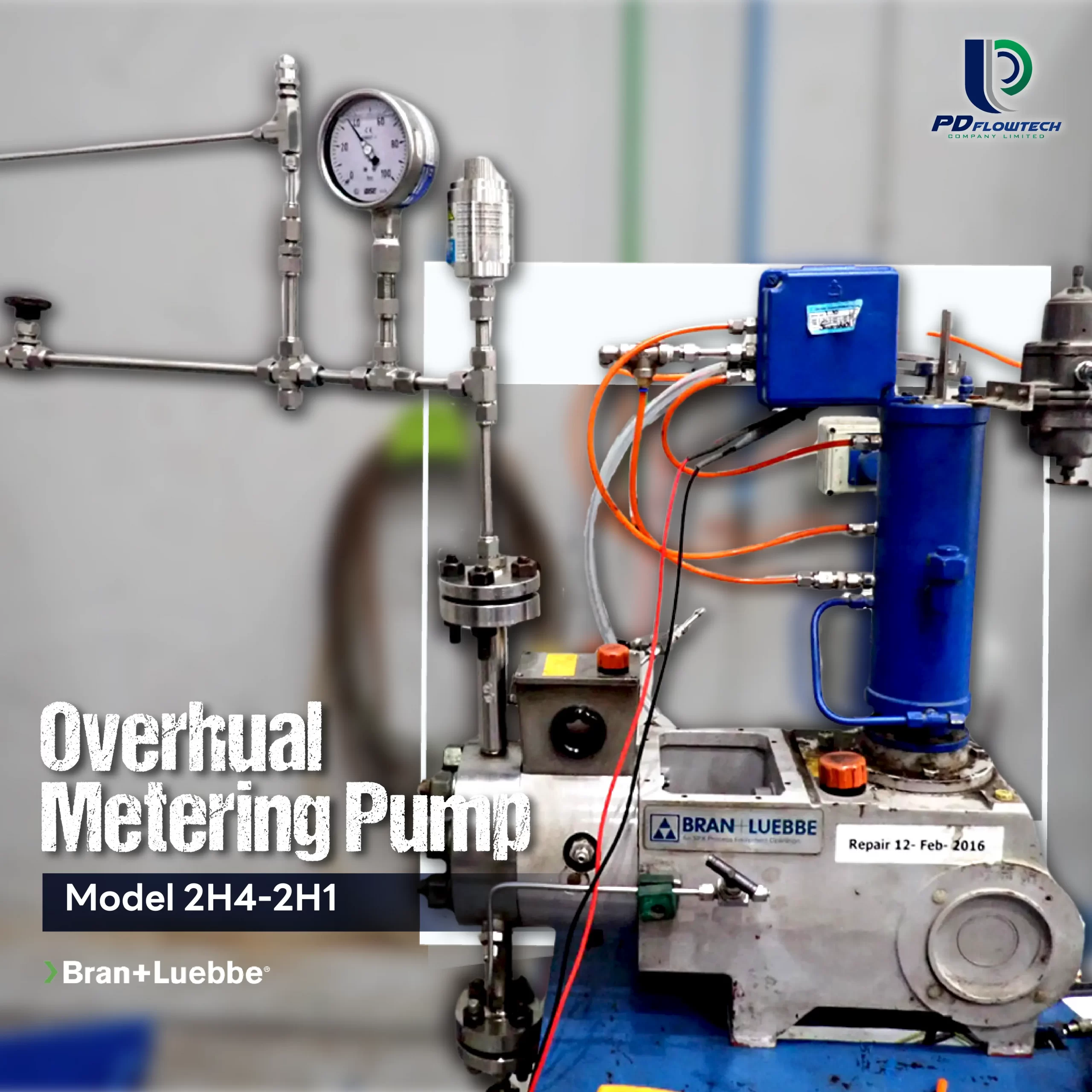 PD Flowtech, Overhual Metering Pump